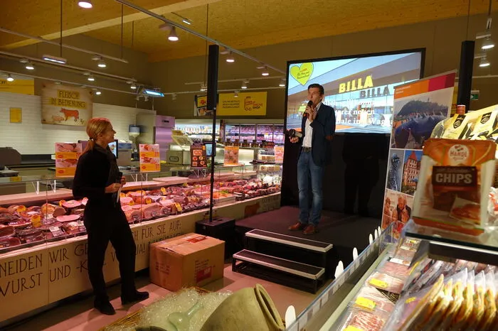 Bürgermeister Peter Stradner bedankte sich für die Investition in die Gemeinde und in die Region.
