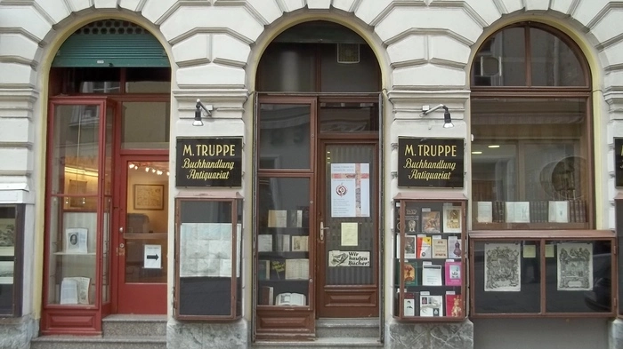 Das Antiquariat Truppe in der Grazer Innenstadt