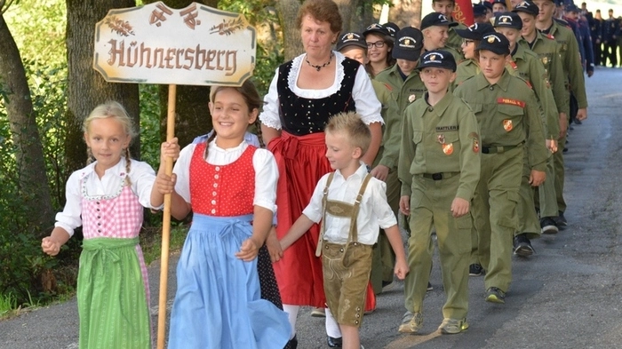 Mit einem großen Fest feierte die Freiwillige Feuerwehr Hühnersberg ihr 90-Jahr-Jubiläum.