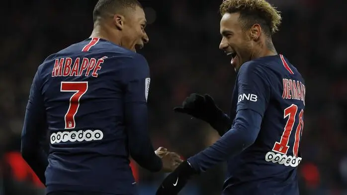 Kylian Mbappé (180 Millionen Euro) und Neymar (222 Millionen Euro) sind die teuersten Spieler der Geschichte