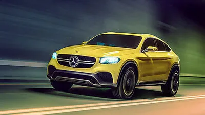 Bei Mercedes scharrt der BMW-X4-Gegner GLC Coupé in den Startlöchern