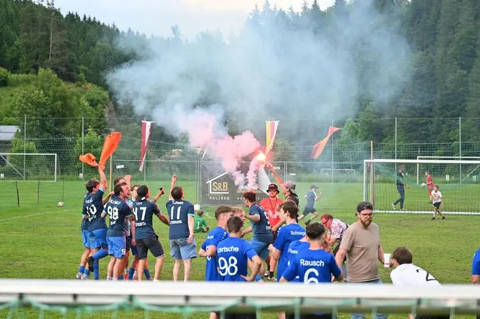 Beste Stimmung nach der Siegerehrung.