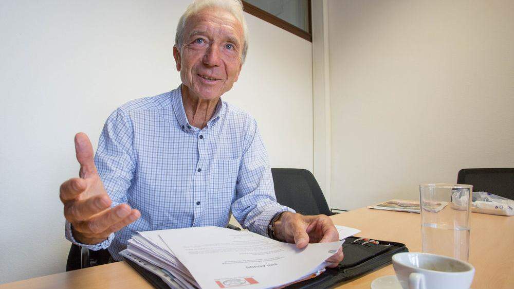 Hans Knoll, 71, war fünf Jahre Obmann von „Miteinand im Almenland“. Dem Verein bleibt er weiterhin treu 