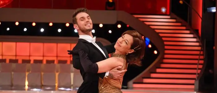 25 Jury-Punkte konnten Schauspielerin Julia Cencig und Profi Patrick Seebauer nicht retten