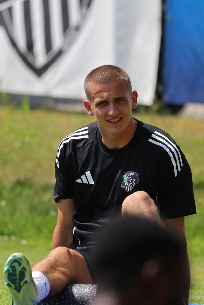 WOLFSBERG,AUSTRIA,23.JUN.25 - SOCCER - ADMIRAL Bundesliga, Wolfsberger AC, training start. Image shows  Fabian Wohlmuth (WAC). Photo: GEPA pictures/ James Doak