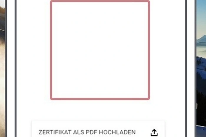 Für Kinder gibt es ein eigenes Formular