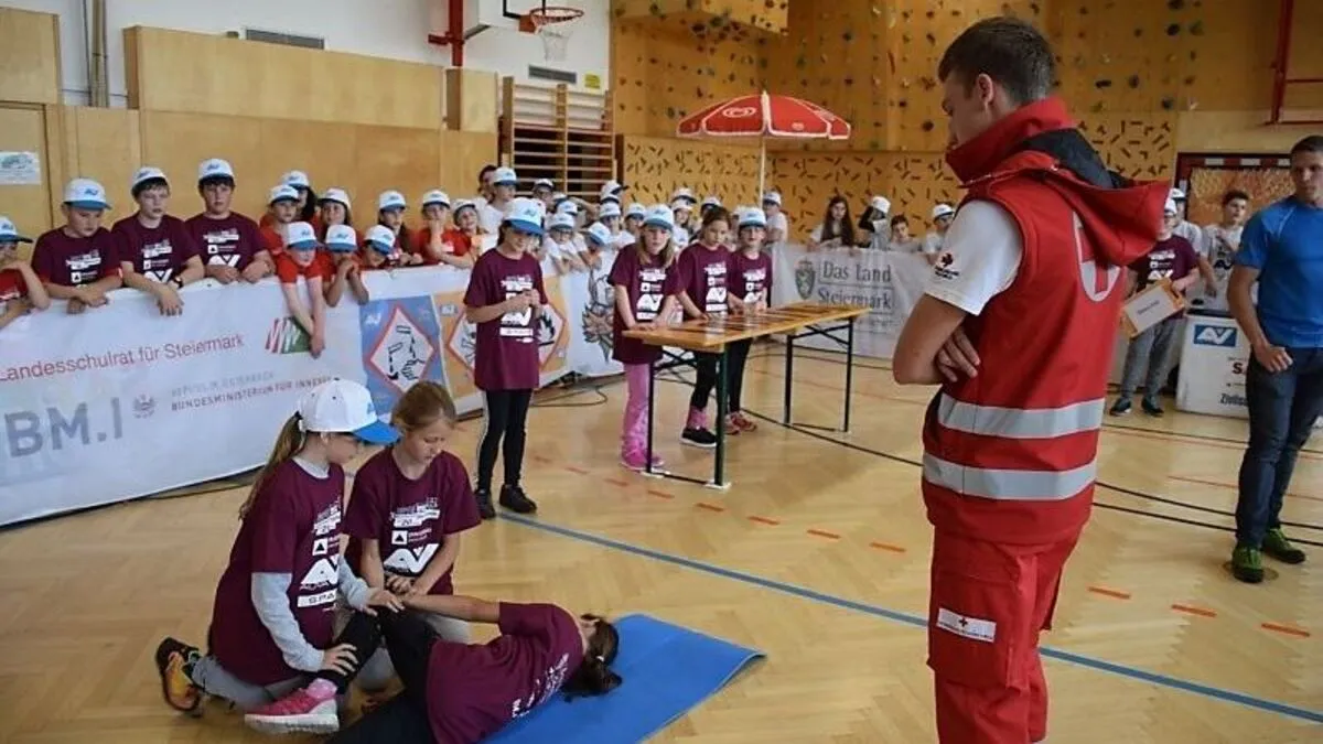 Das Landesfinale der Kindersicherheitsolympiade findet in Judenburg statt