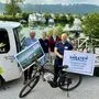 Eduard Urabl (Projektleiter Postbus-Shuttle Südkärnten), Nicole Malle (KSL-Tourismusregion – Aktiv-Card), Bernadette Hanschur (KSL-Tourismusregion – Mobilität), Robert Karlhofer (Geschäftsführer der Tourismusregion Klopeiner See – Südkärnten – Lavanttal)