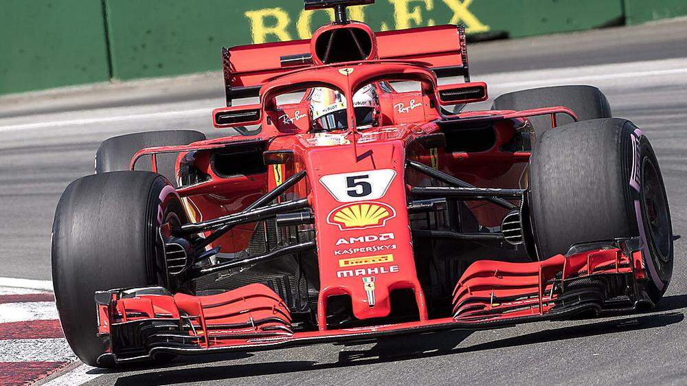 Sebastian Vettel war der Schnellste