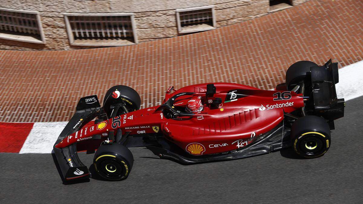 Formula 1 2022: Monaco GP CIRCUIT DE MONACO, MONACO - MAY 27: Charles Leclerc, Ferrari F1-75 during the Monaco GP at Cir