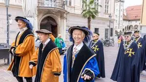 Otto Konrad ist große Auftritte gewohnt – auch als Stadtrichter