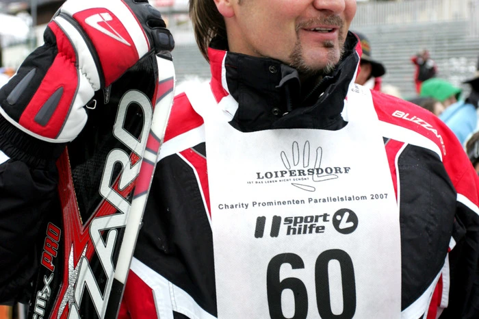 Auch auf der Skipiste machte Nik P. schon eine gute Figur