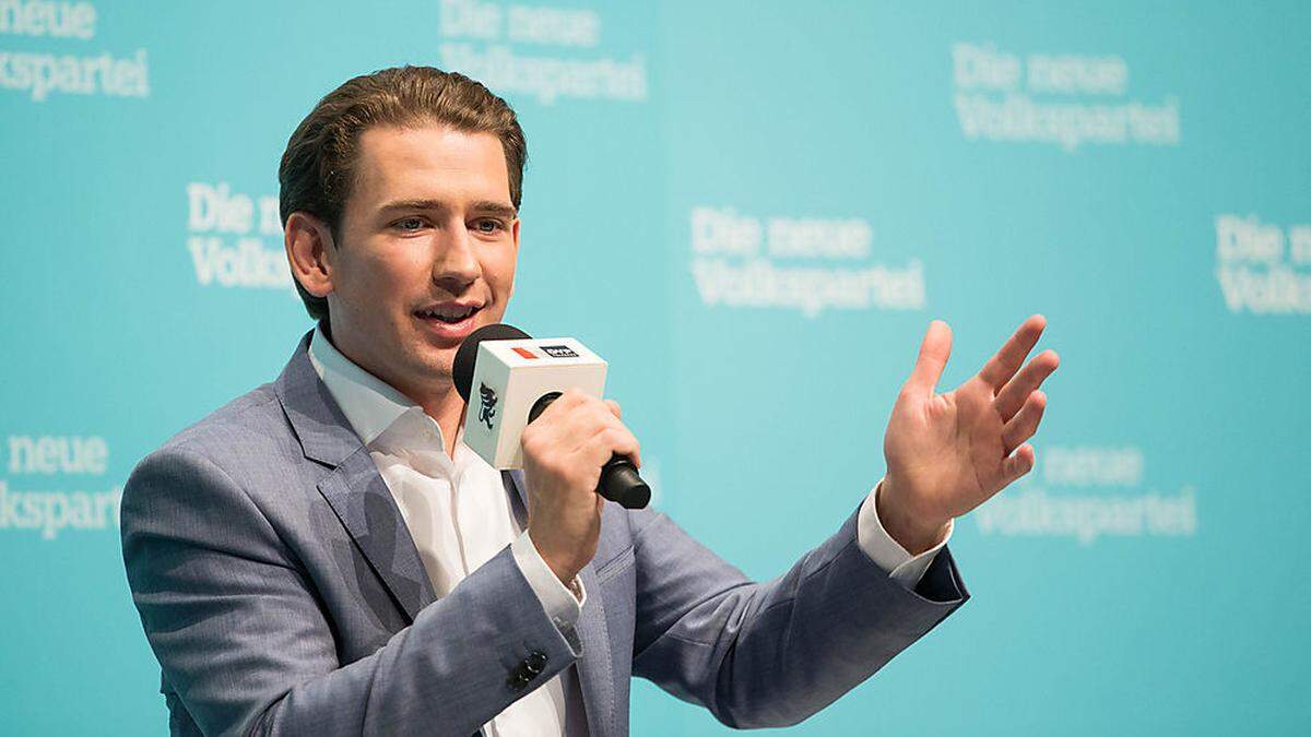 Sebastian Kurz ist heute ab 20 Uhr in der Koralmhalle