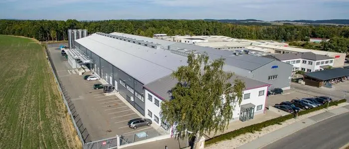 Das Produktionswerk von Alpla in Waidhofen an der Thaya