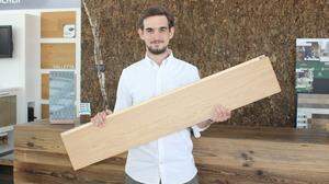 Patrick Harg setzt im Voitsberger Familienunternehmen voll auf Holz
