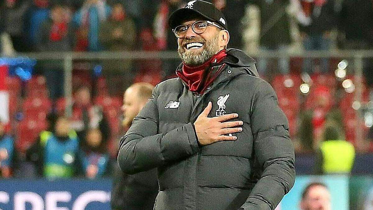 Jürgen Klopp sparte nach dem 2:0-Sieg in Salzburg nicht mit Lob für die Salzburger 