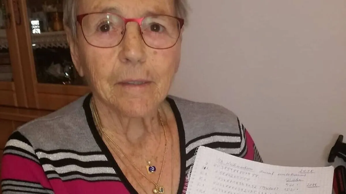 Stefanie Graf hat alle Anrufe akribisch aufgeschrieben. 