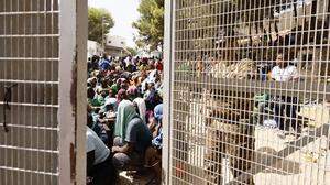 Tausende Migranten erreichten in dieser Woche Lampedusa.