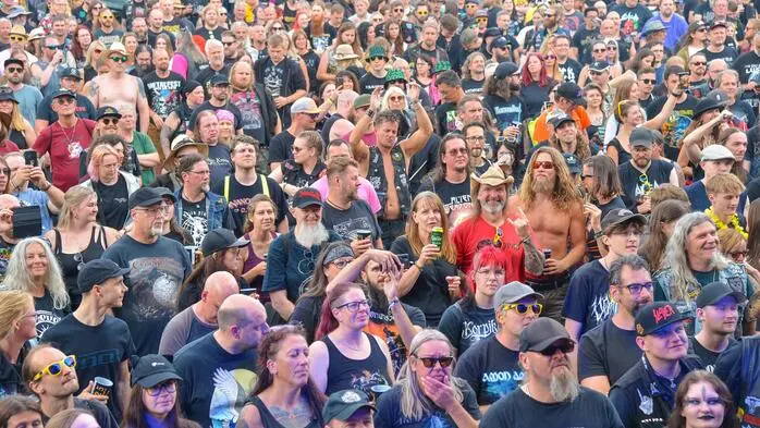 Tausende Metal-Fans rockten, was das Zeug hielt