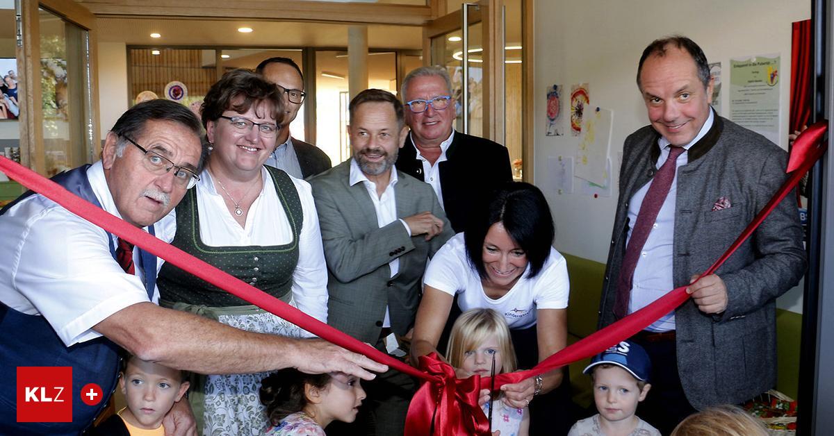 Kindergarten eröffnet: Nach einem Monat: "Neue Kindergartenzufahrt hat