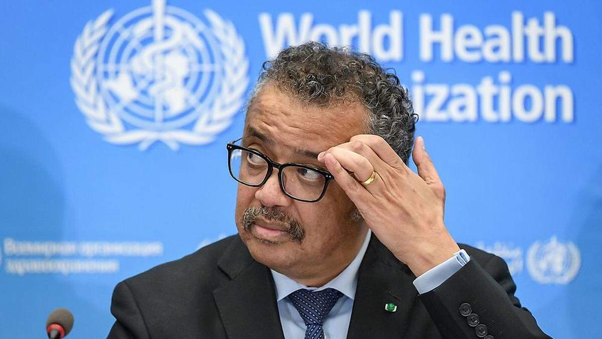 Die USA werfen WHO-Chef Tedros Packelei mit China vor