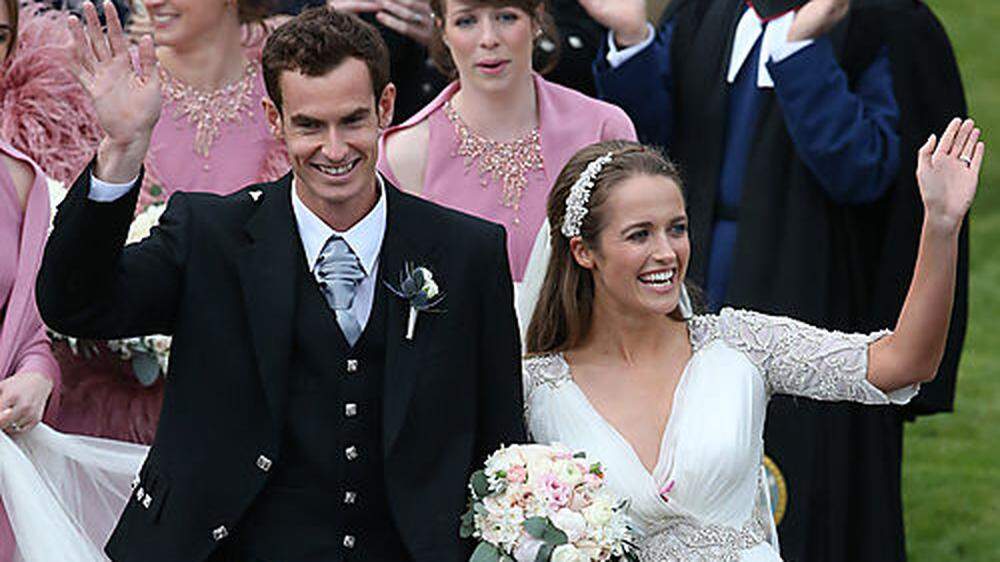 Andy Murray und seine Frau Kim Sears sind Eltern