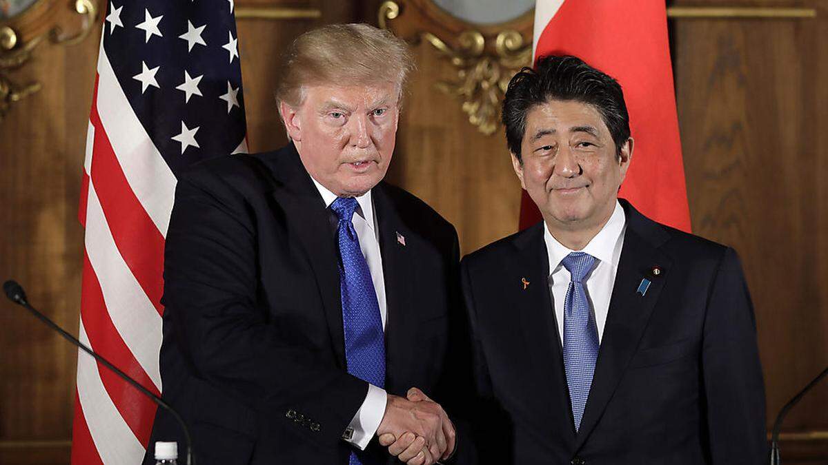 Trump und Abe