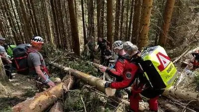 Der Unfall passierte in unwegsamem Gelände auf 1100 Meter Seehöhe