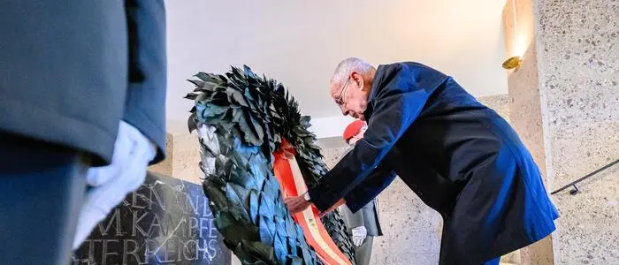 Bundespräsident Alexander Van der Bellen waltete seines Amtes