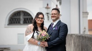 Kristina und Manfred genießen die Zweisamkeit