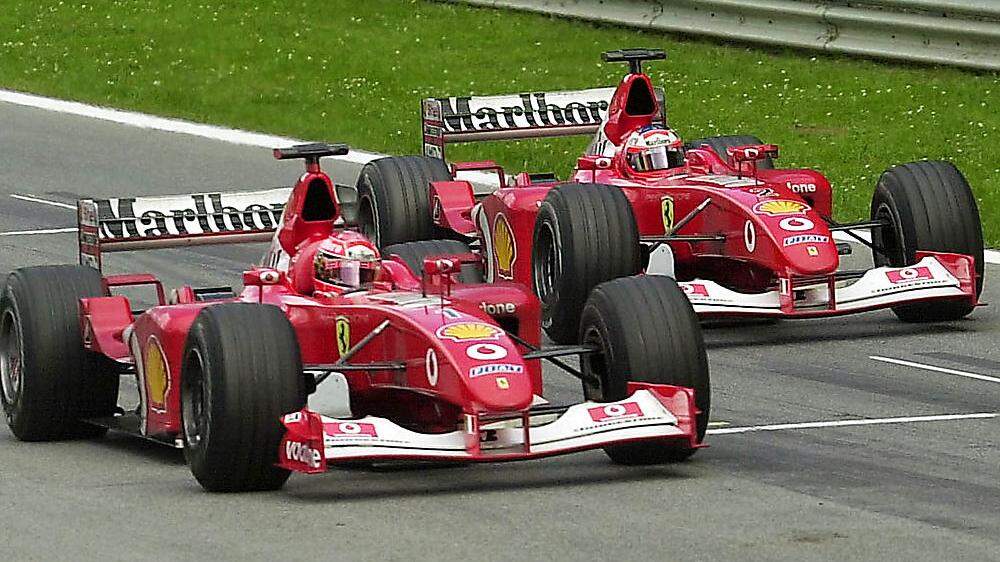 Let Michael pass for the championship - Spielberg 2002