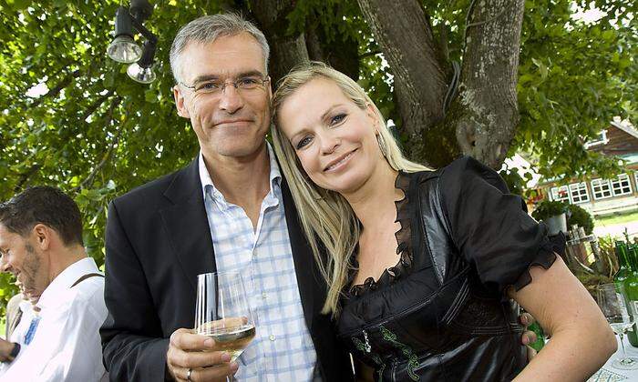 Claudia Reiterer mit ihrem Mann Lothar Lockl 