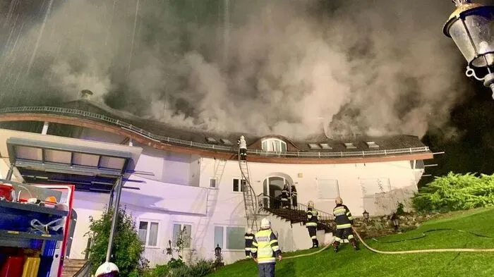 Sieben Feuerwehren standen im Einsatz