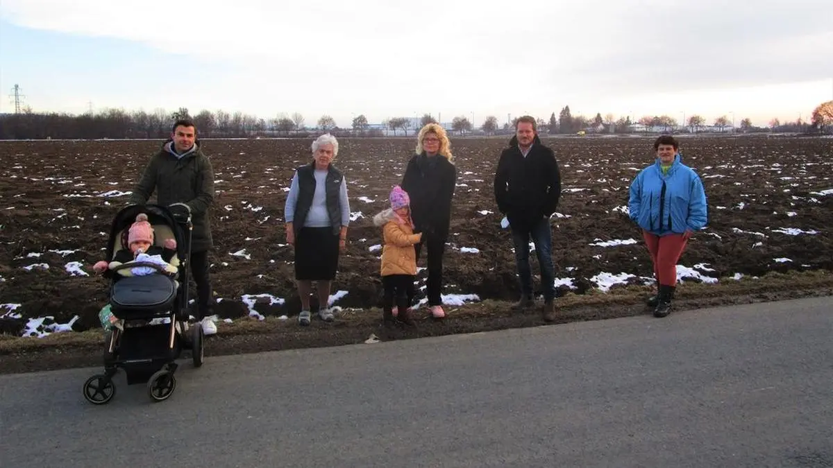 Engagierte Anrainer in Liebenau