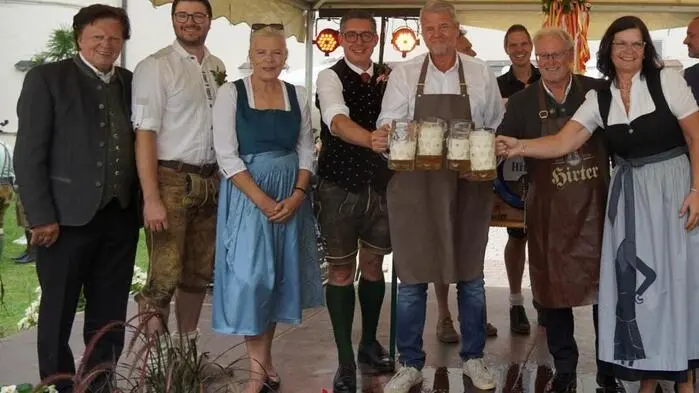 Willi Koch, Lukas Gradnitzer, Angelika Hinteregger, Christoph Staudacher, Gerhard Köfer, Michael Koch, Ernst Windbichler und Marika Lagger-Pöllinger