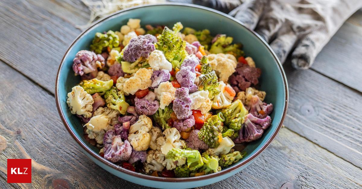 Rezepttipp: Salat vom geräucherten bunten Karfiol und Romanesco