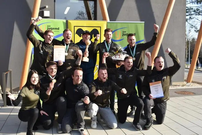 Das siegreiche Team
