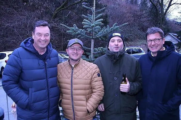 Auch Bürgermeister und Landtagsabgeordneter Jochen Bocksruker sowie Stadtrat Andreas Albrecher waren unter den vielen Besuchern.