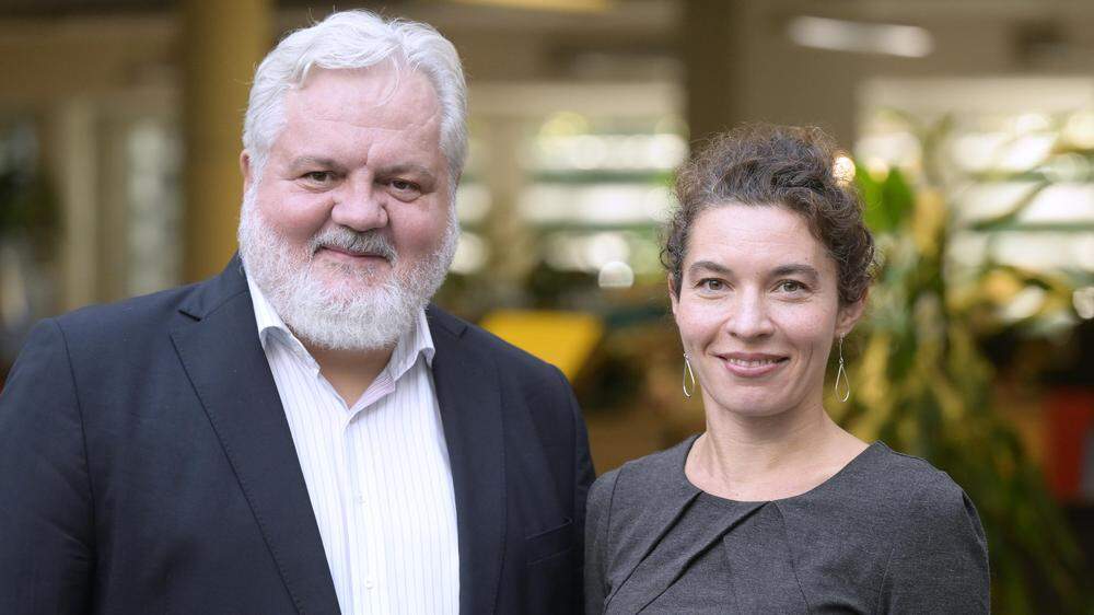Er wurde ORF-Chefredakteur, sie APA-Chefredakteurin: Johannes Bruckenberger und Maria Scholl. 
