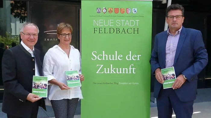 Freuen sich auf fruchtbaren Diskurs: Bürgermeister Josef Ober, Gemeinderätin Rosemarie Puchleitner und Stadtamtsleiter Michael Mehsner