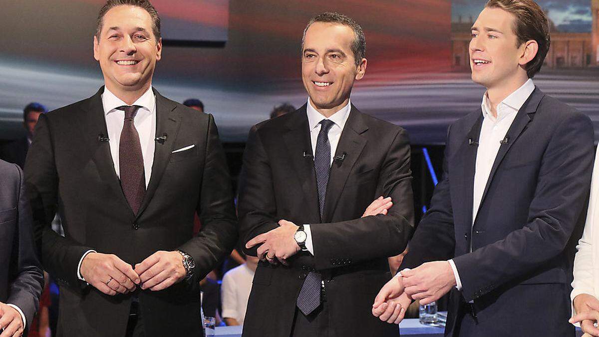 Strache, Kern, Kurz