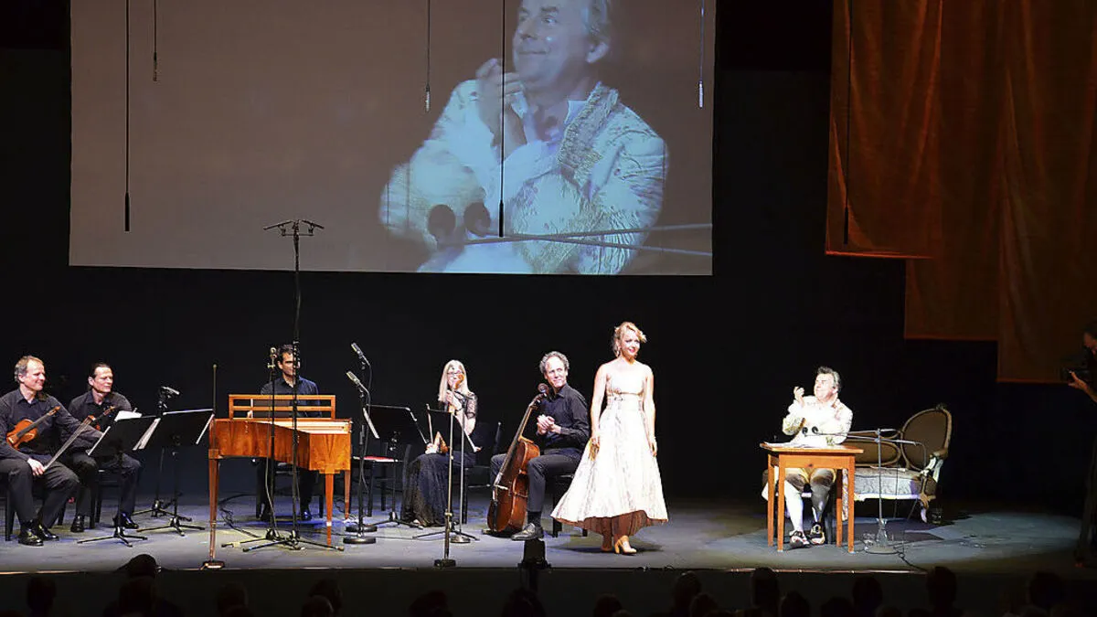 Mozart.Soap mit Sopran Marie Friederike Schöder und Johannes Silberschneider als Erzähler
