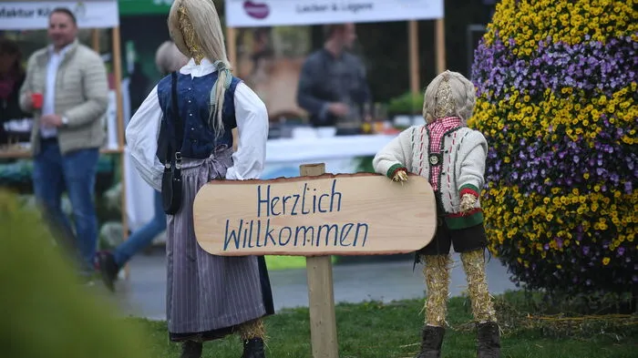 Auf dem St. Ruprechter Hauptplatz wurden heute nicht nur die Gäste, sondern auch der ORF Willkommen geheißen.