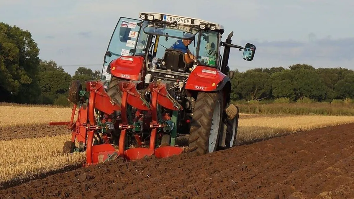 Der Südsteirer Josef Kowald landete bei der Pflüger-WM in England im vorderen Spitzenfeld