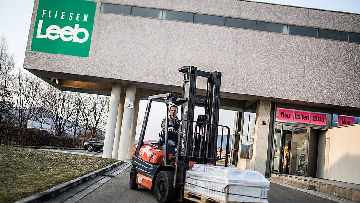 Fliesen Leeb startet mit neuem Eigentümer durch. 