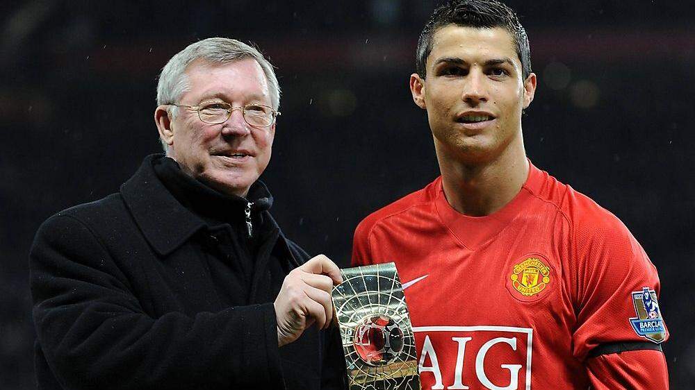Ferguson und Ronaldo im Jahr 2009