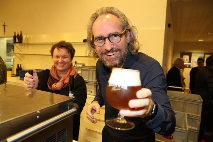 Auch für das leibliche Wohl war am Mittwochabend gesorgt, unter anderem mit Bier von Lava Bräu