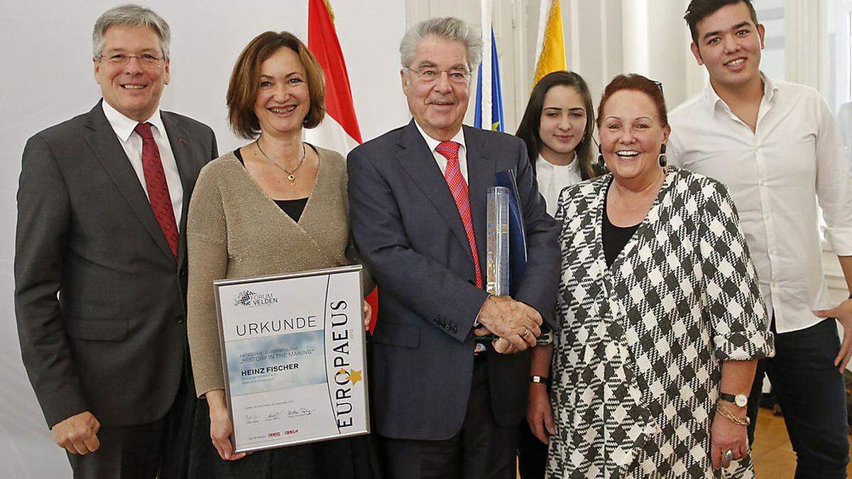 Heinz Fischer bekam ein vielfaches Danke aus Kärnten