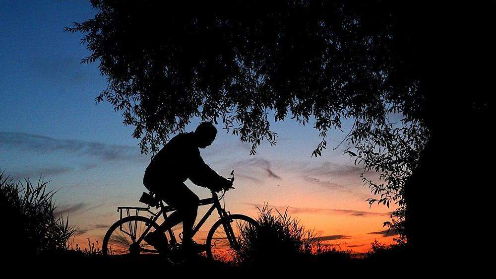 Fahrradwanderung: Man rollt vor sich hin und ist nur in der Landschaft