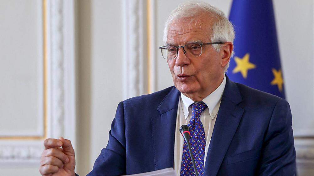  EU-Außenbeauftragter Josep Borrell ist besorgt